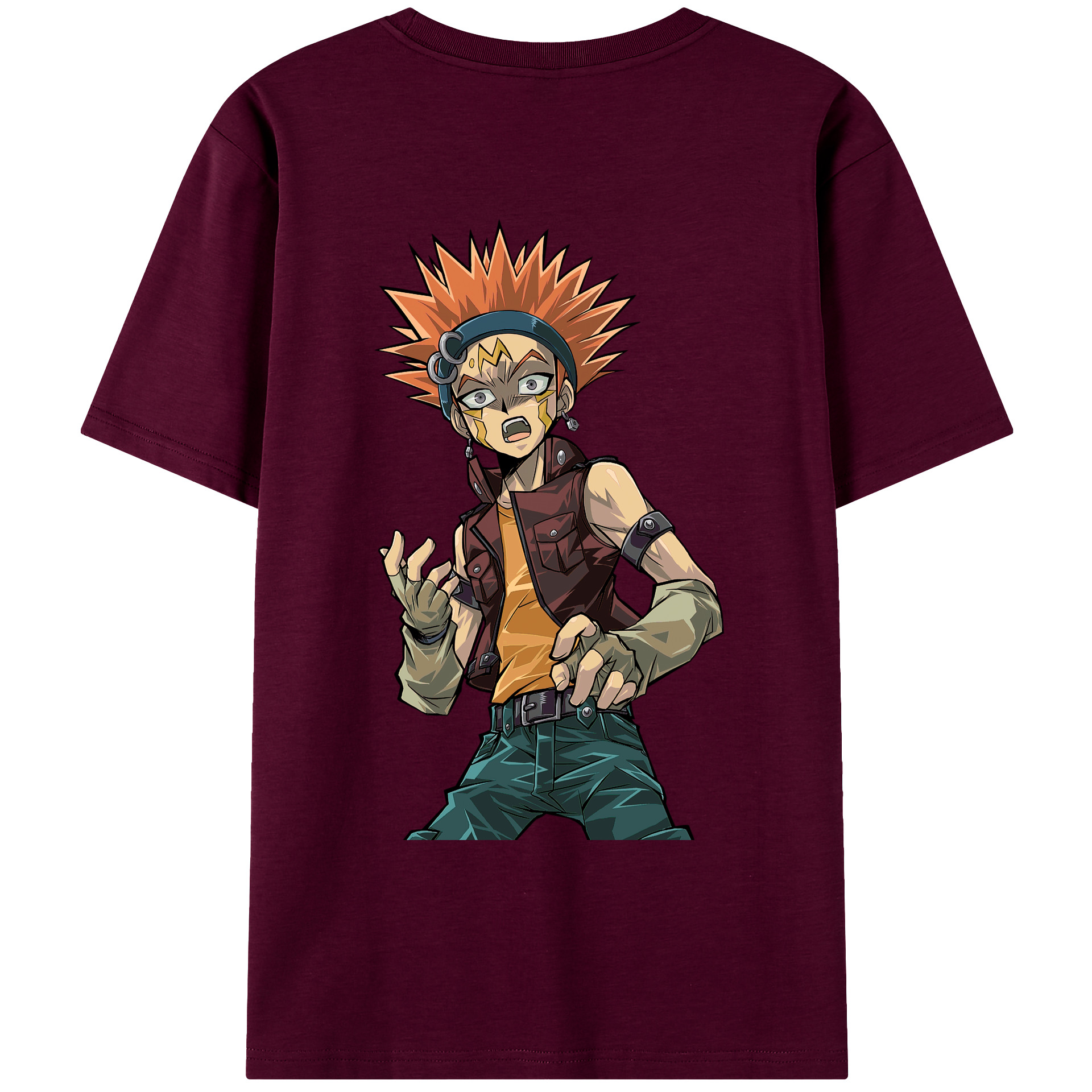 （画像用） 遊☆戯☆王 Yu-Gi-Oh! レディース半袖Tシャツ(バックプリント)